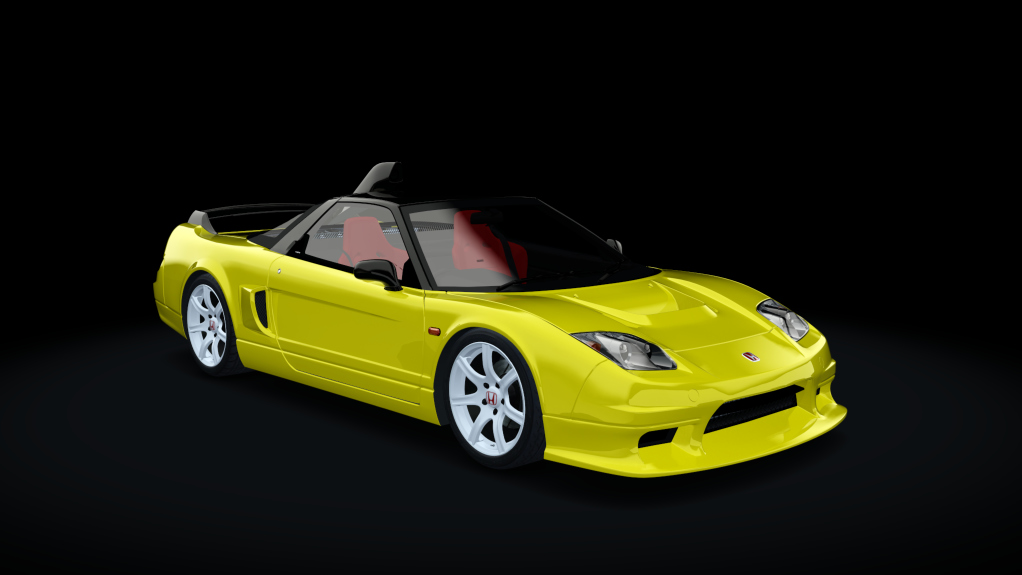 Honda NSX-R GT, skin yellow