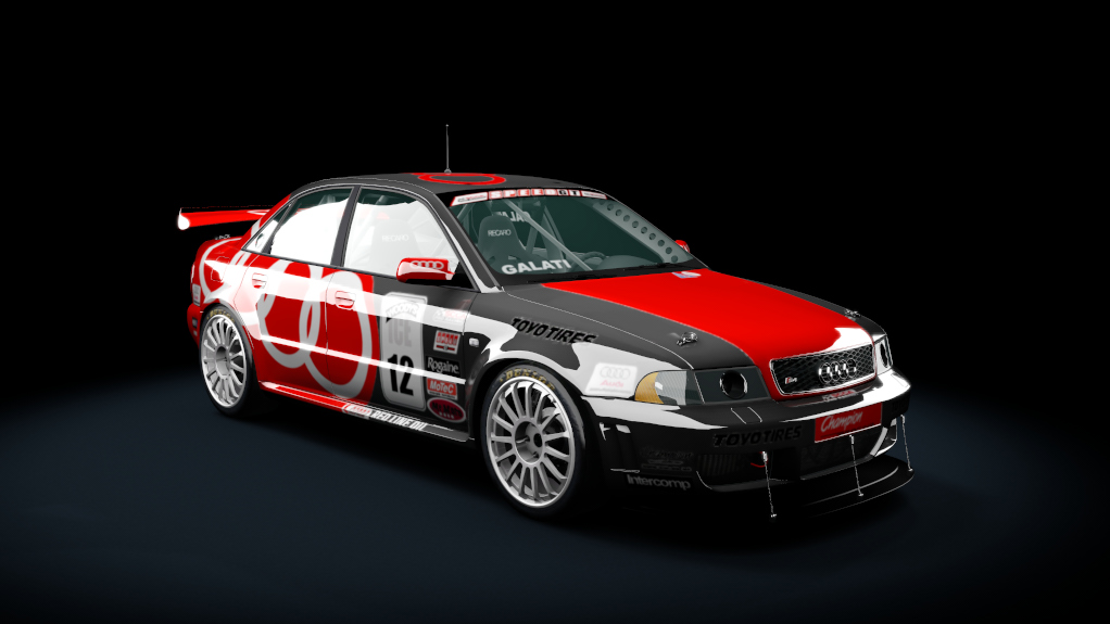 Audi S4 B5 STW, skin black