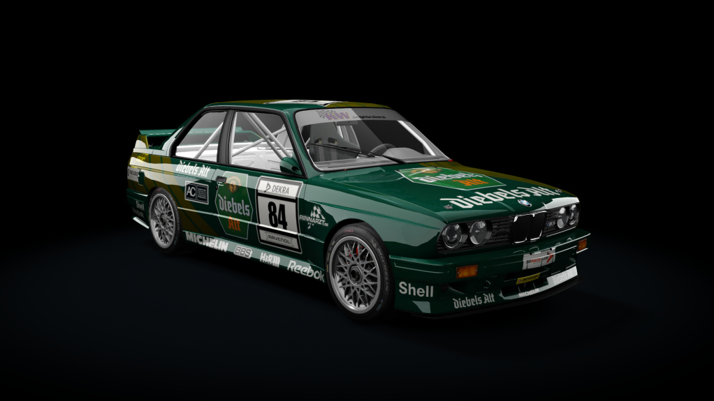 BMW M3 E30 Gr.A 92 TWCD, skin 84_weber