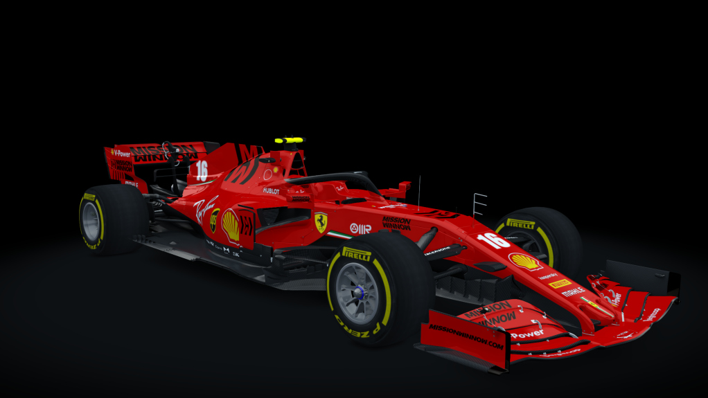 F1 2020 Ferrari, skin Leclerc_Testing