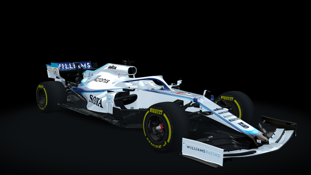 F1 2020 Williams, skin Russell