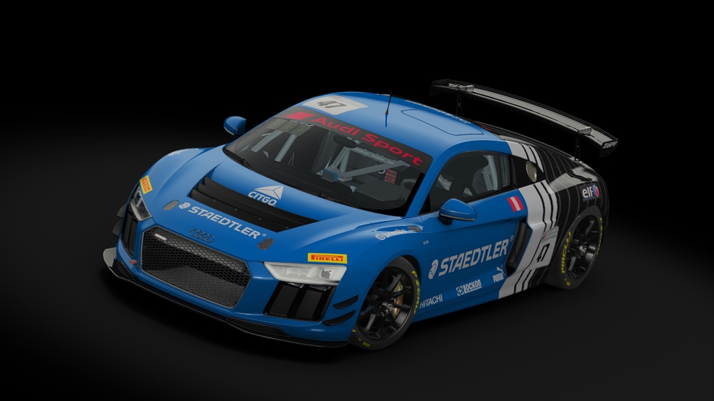 Audi R8 LMS GT4, skin 47-staedtler