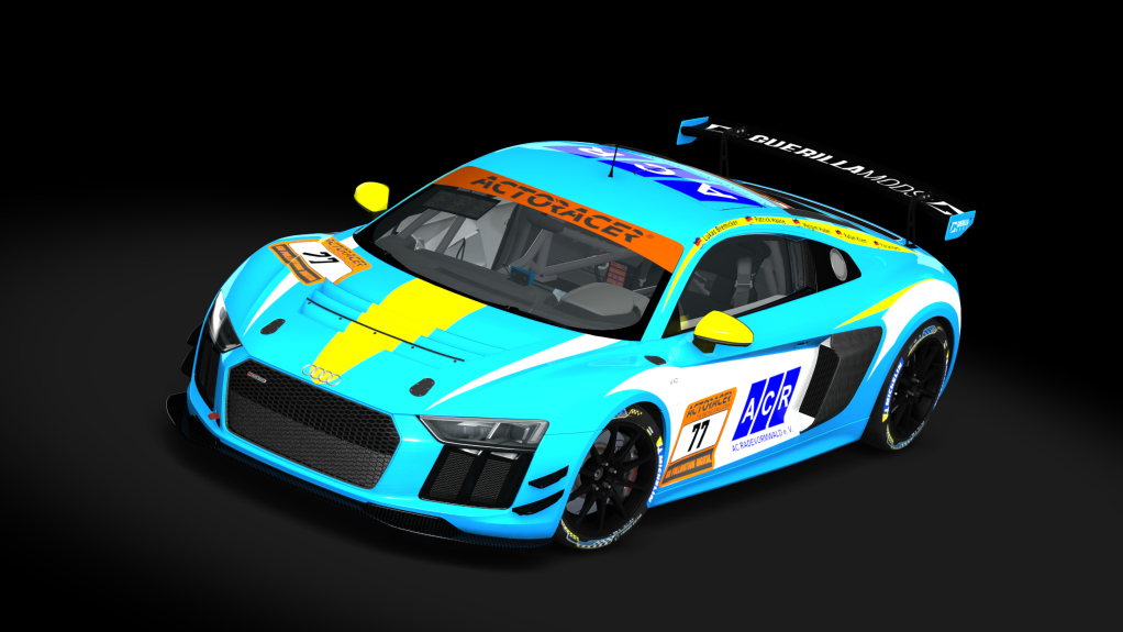 Audi R8 LMS GT4, skin 6h_77_AC_Radevormwald