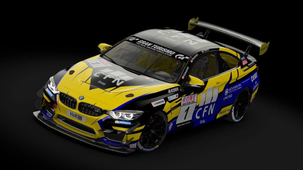 BMW M4 GT4, skin 2020 Adrenalin Motorsport #1