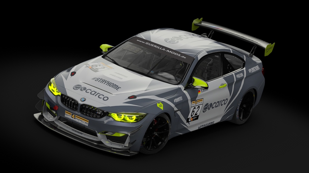 BMW M4 GT4, skin 62_rillig_4k