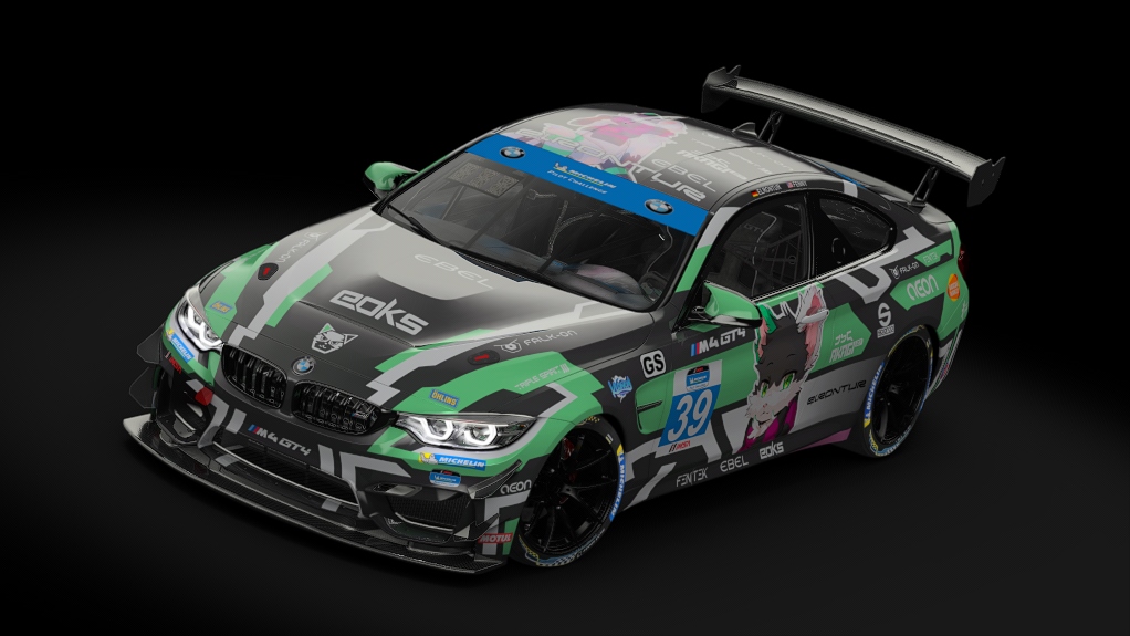 BMW M4 GT4, skin Elrontur