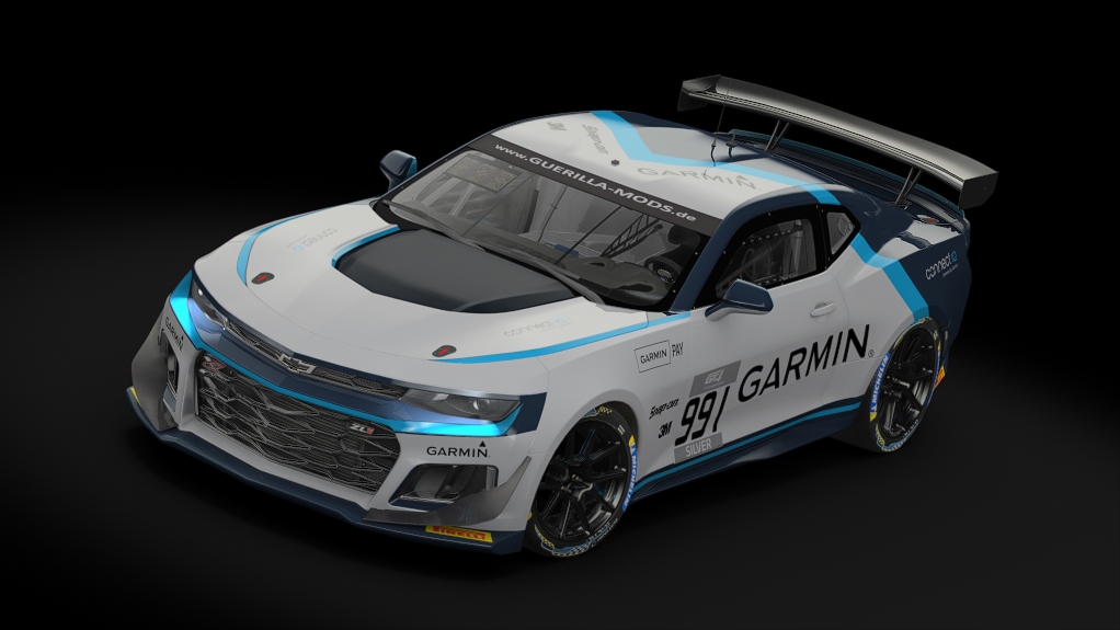 Chevrolet Camaro GT4.R, skin rm_gt4_european_series_fictional_garmin_911