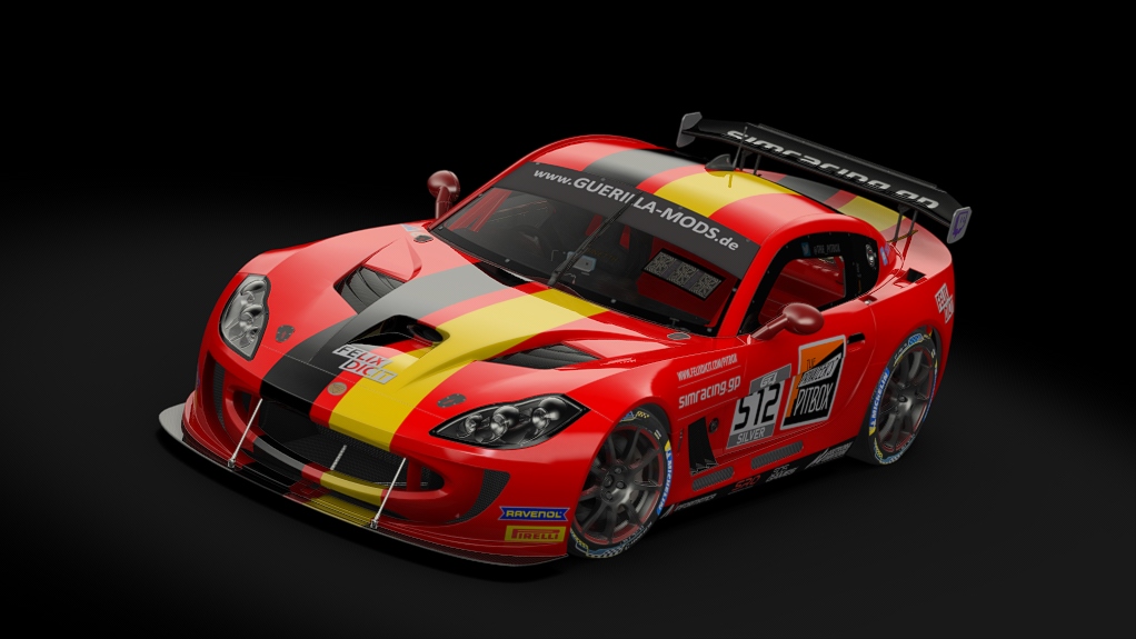 Ginetta G55 GT4, skin me_gt4_european_series_ttp_ginetta_HUE_512