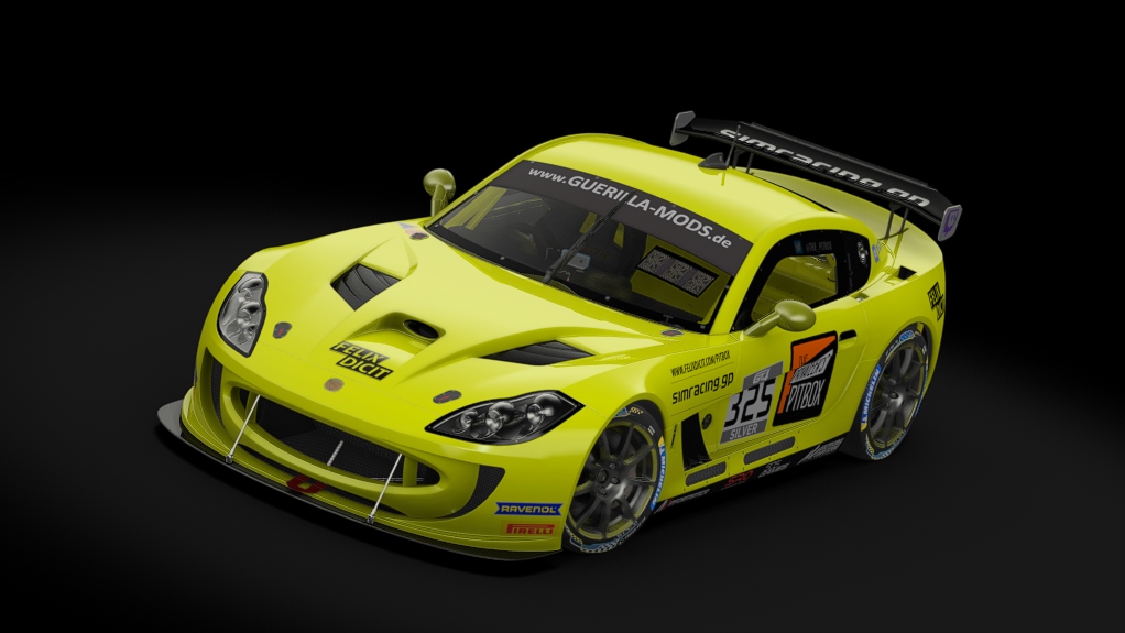 Ginetta G55 GT4, skin me_gt4_european_series_ttp_ginetta_JONGEN_325