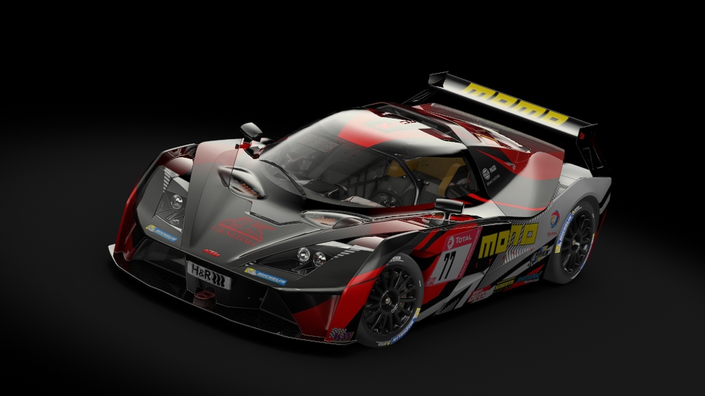 KTM X-BOW GT4, skin gt4_n24h_momo_racing_77