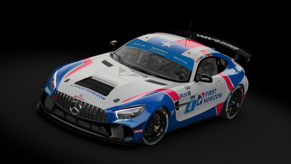 Mercedes AMG GT4, skin Winward Racing - 4