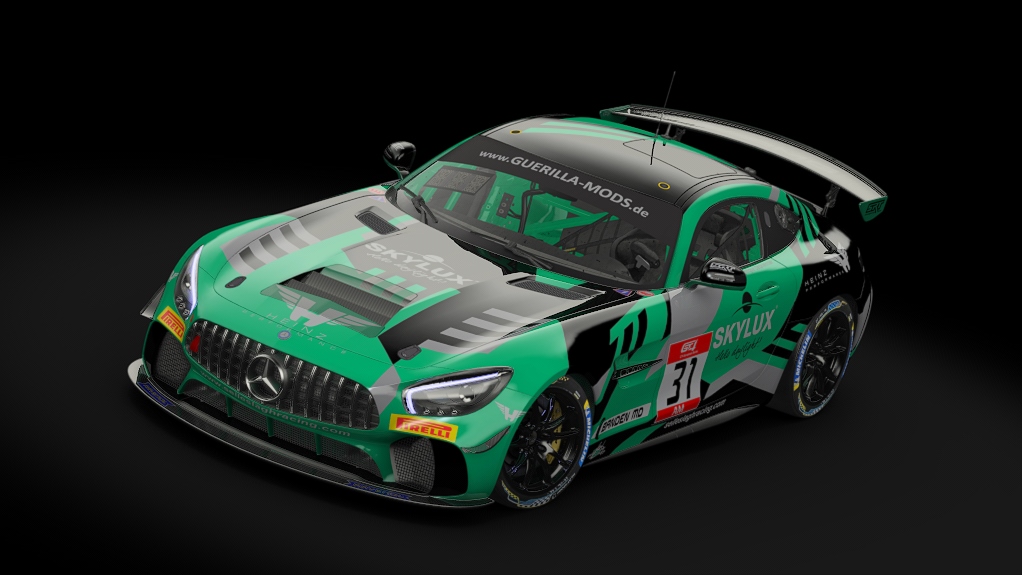 Mercedes AMG GT4, skin gt4_european_series_selleslagh_31