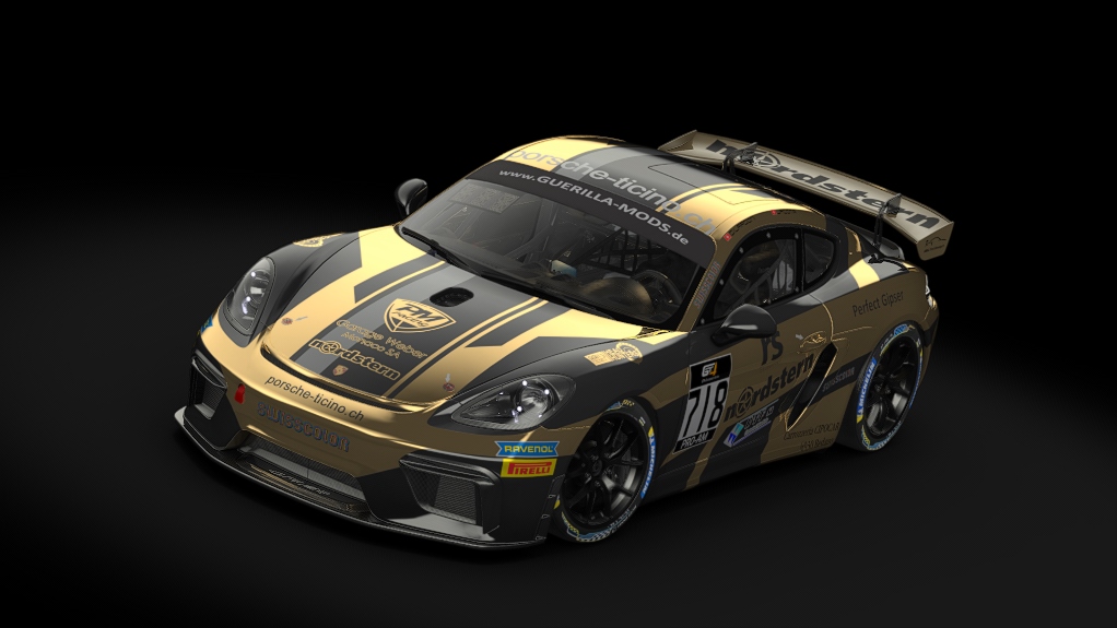 Porsche 718 Cayman GT4 Clubsport, skin rm_gt4_european_series_2019_centri_porsche_ticino_718