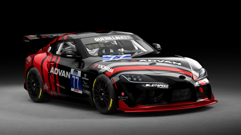 Toyota Supra GT4, skin Advan_Racing