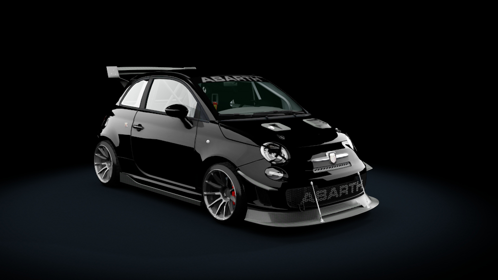 Abarth 500 Stage 4, skin black