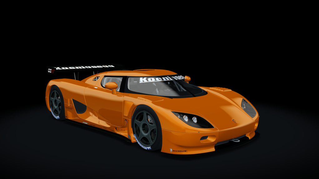 Koenigsegg CCGT, skin orange