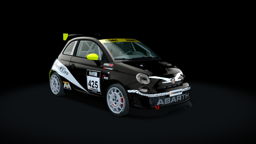 Abarth 500 Assetto Corse, skin RCN_425_MV