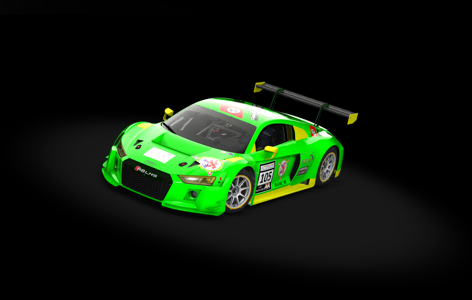 Audi R8 LMS 2016, skin 105_DAMC05