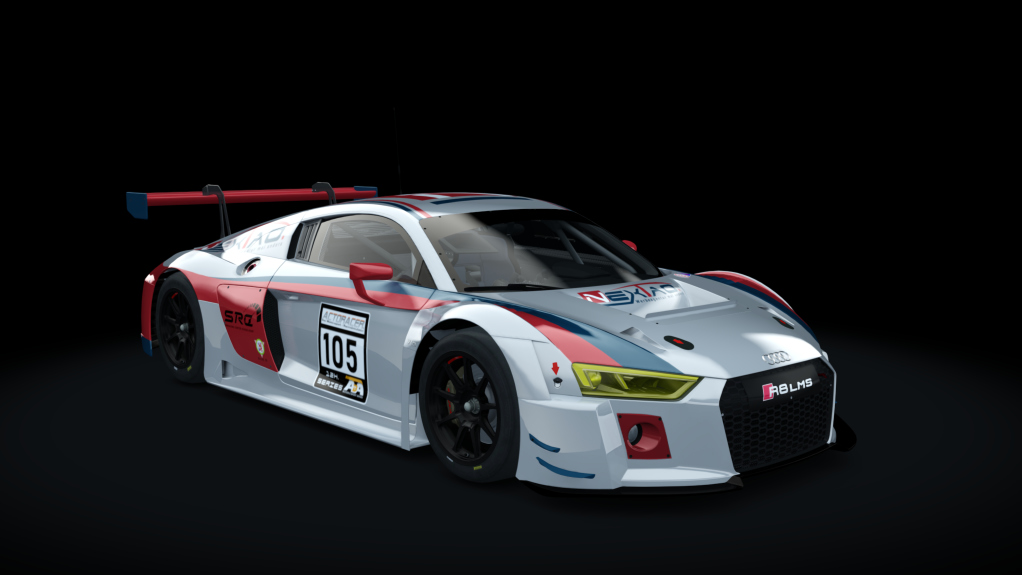 Audi R8 LMS 2016, skin 105_SRD_RED by Nextao