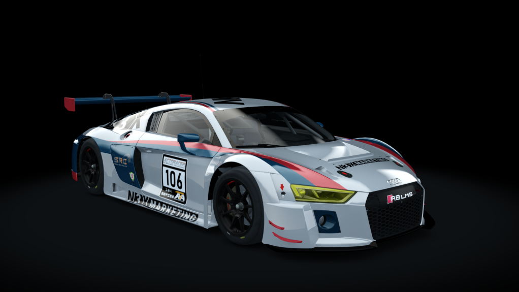 Audi R8 LMS 2016, skin 106_SRD_BLUE by N3X