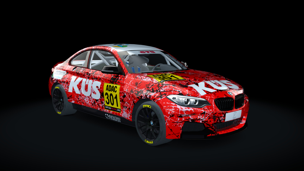 BMW M235i Racing, skin BMW_301_ESC