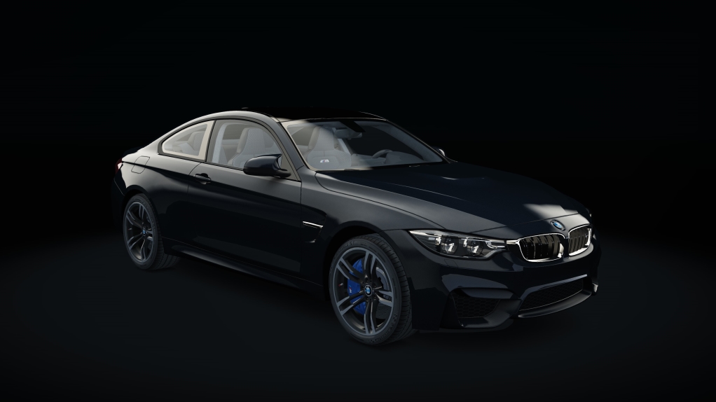 BMW M4, skin azuritschwarz_metallic