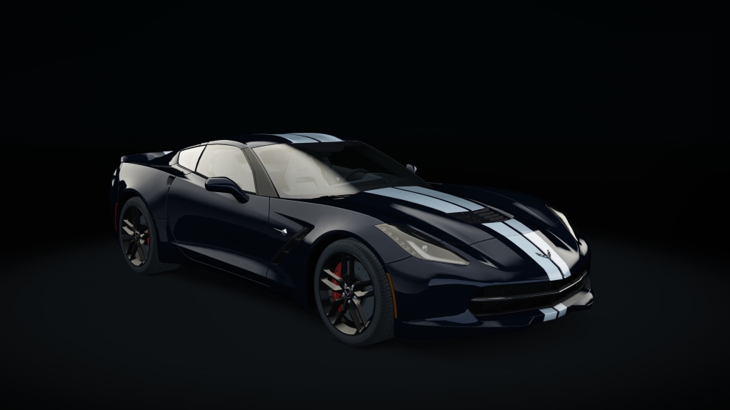 Chevrolet Corvette C7 Stingray, skin 07_night_race_blue_met_s