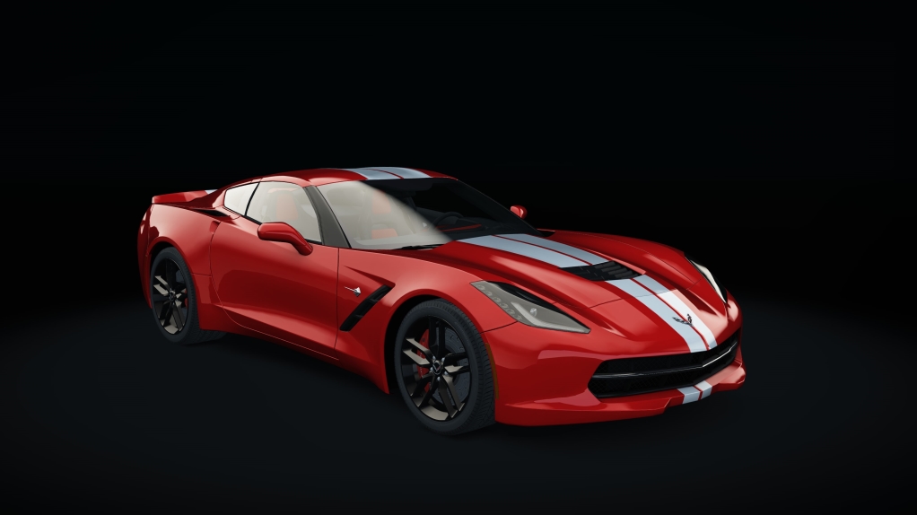 Chevrolet Corvette C7 Stingray, skin Torch_Red_SW