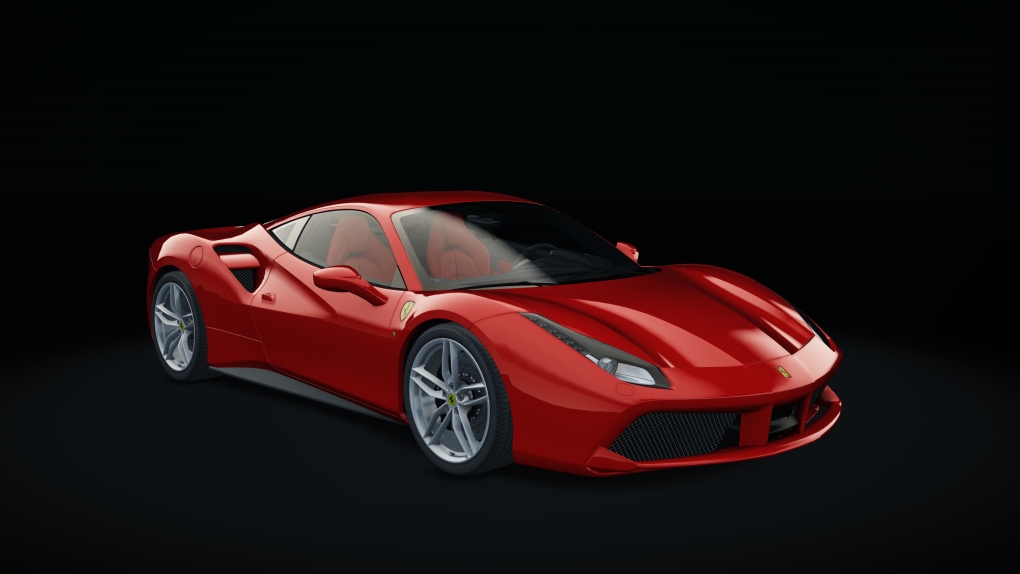 Ferrari 488 GTB, skin 00_rosso_scuderia