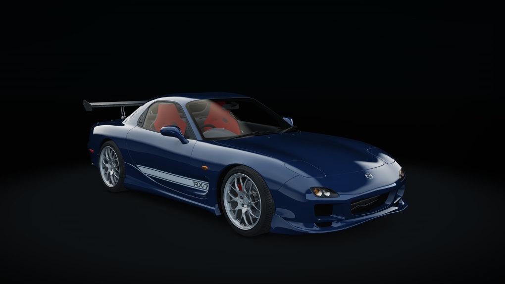 Mazda RX-7 Tuned, skin 02_blue_mica_s2