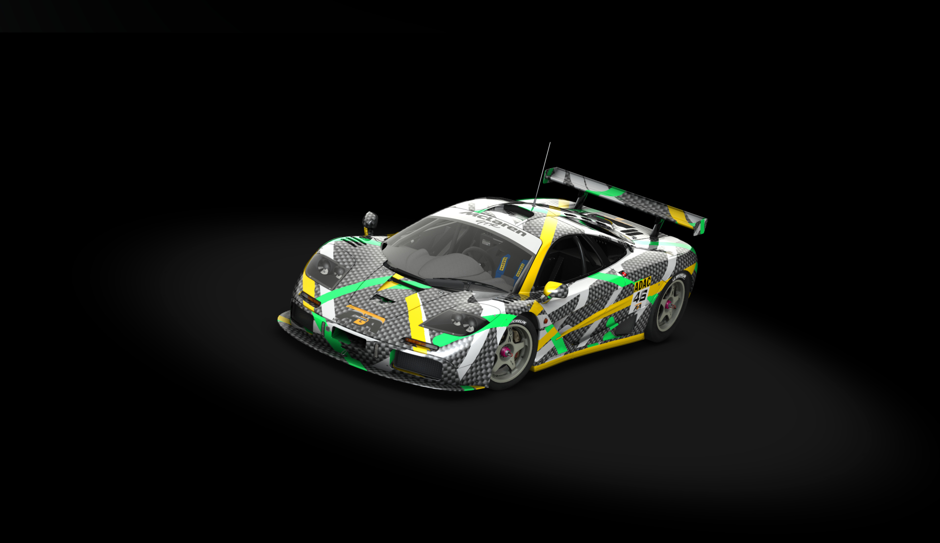 McLaren F1 GTR, skin 46_chur