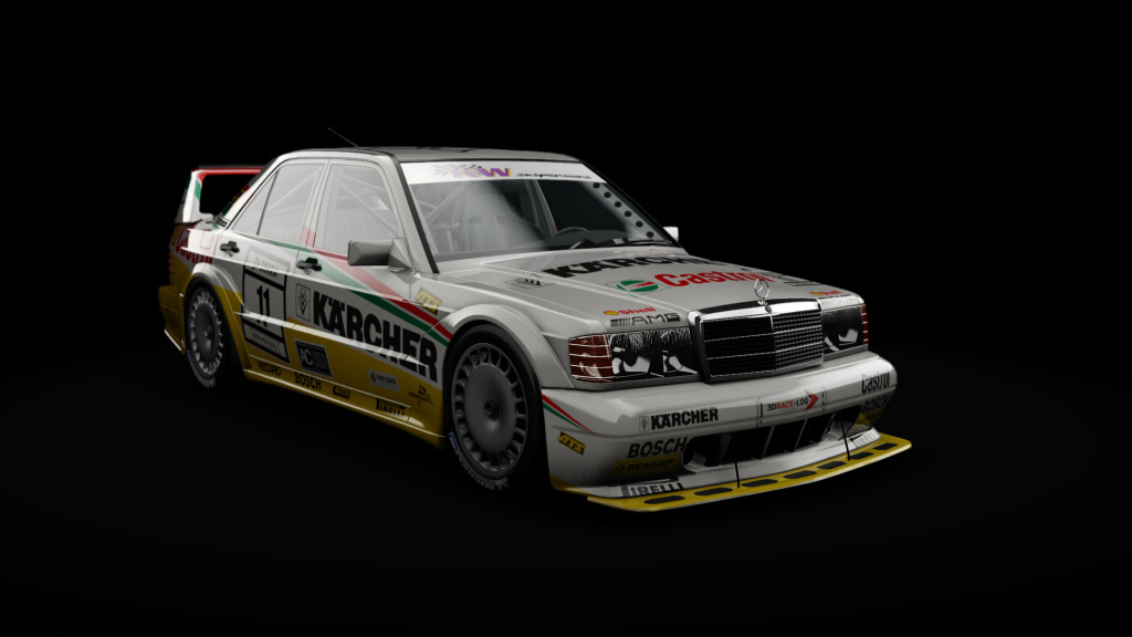 Mercedes-Benz 190E EVO II TWCD, skin Kaercher