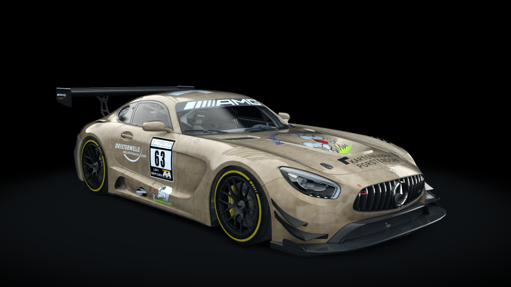 Mercedes-Benz AMG GT3, skin 63_JungDynamischErfolglos