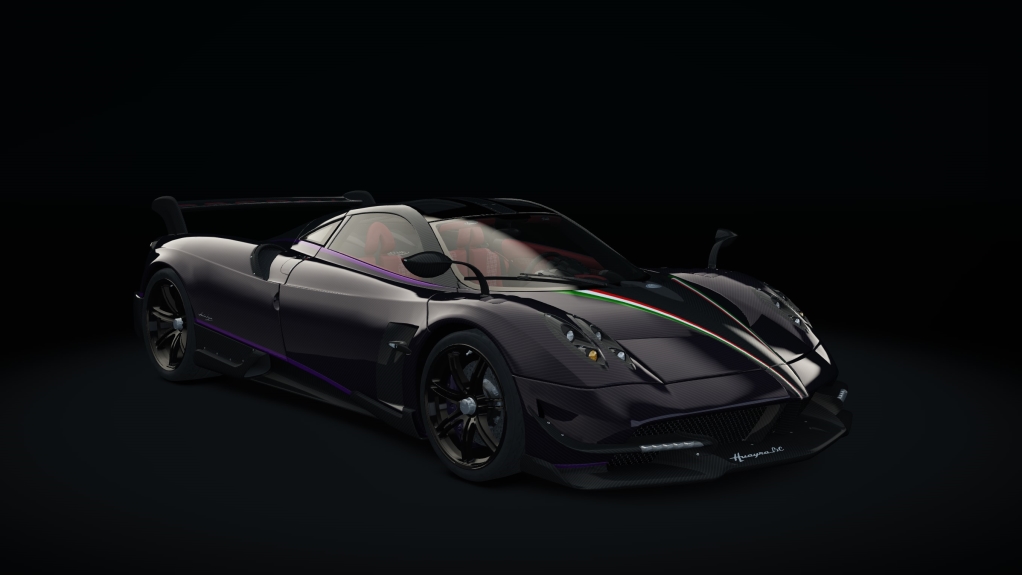 Pagani Huayra BC, skin purple_special