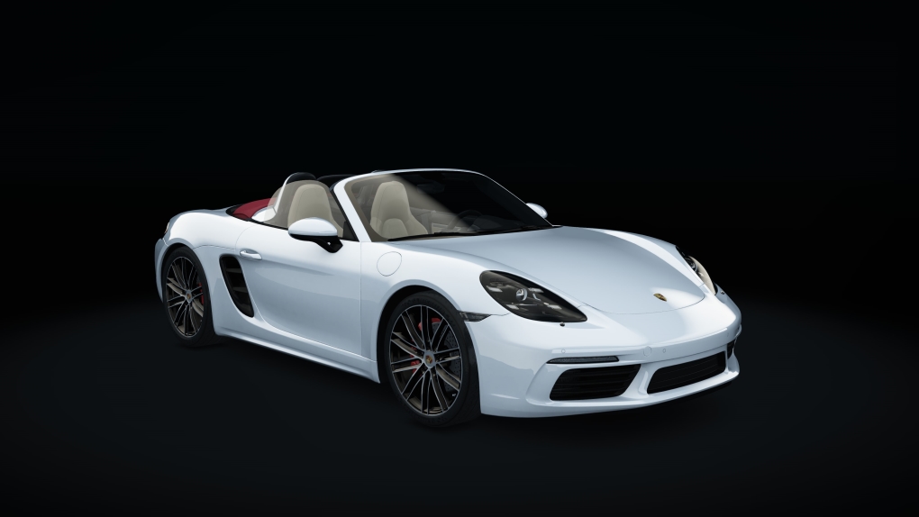 Porsche 718 Boxster S PDK, skin 07_carrara_white_metallic