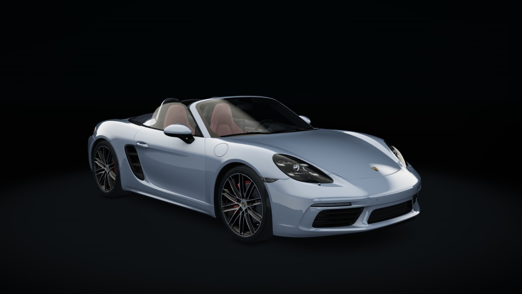 Porsche 718 Boxster S PDK, skin 10_rhodium_silver_metallic