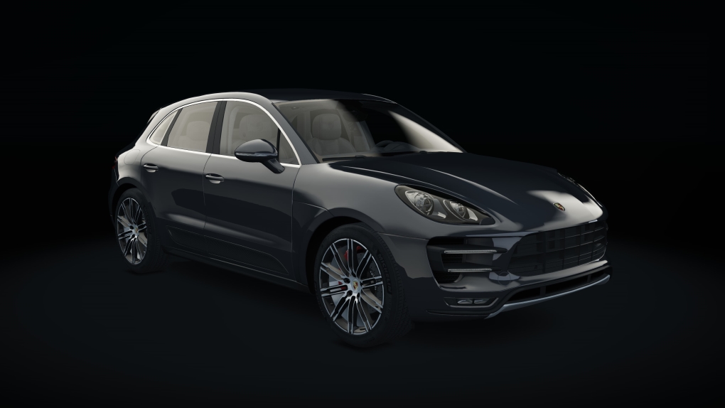 Porsche Macan Turbo, skin 00_agate_grey_metallic