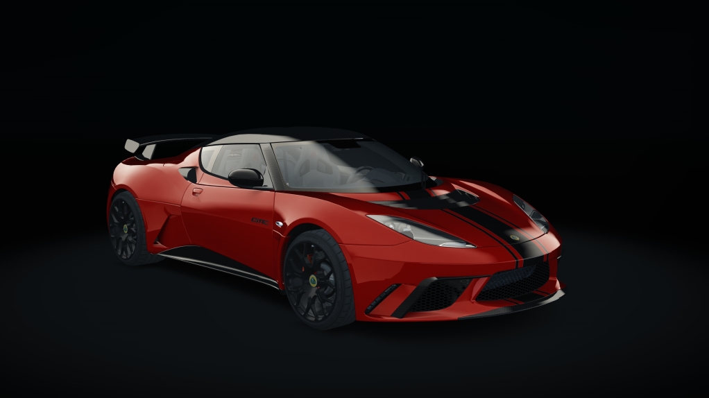 Lotus Evora GTE, skin red_stripes