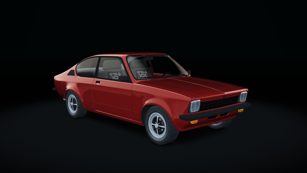 Opel Kadett, skin Flamencorot