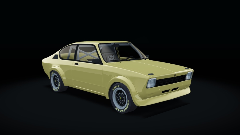 Opel Kadett S1, skin Bernsteingold