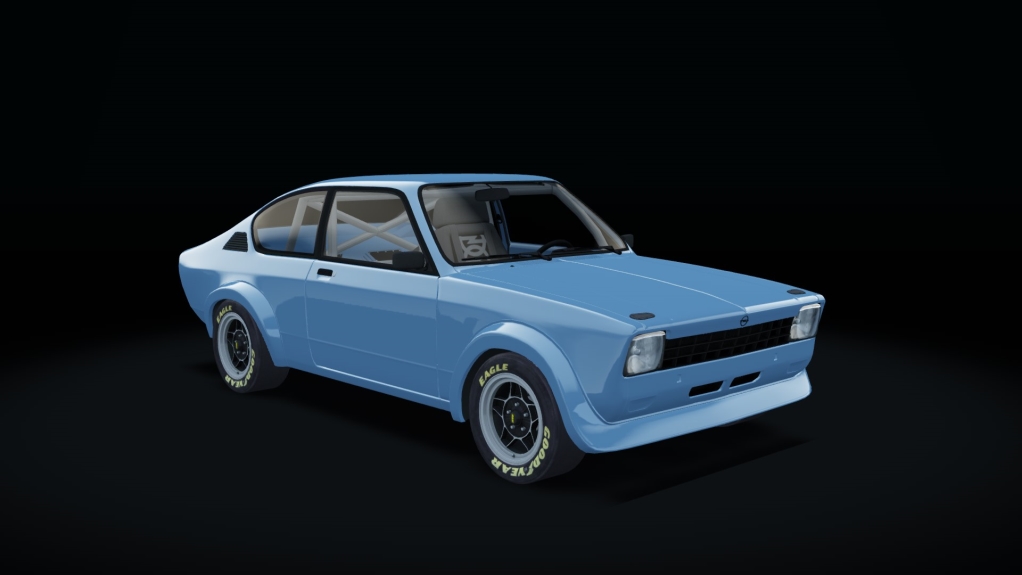 Opel Kadett S1, skin Saphirblau