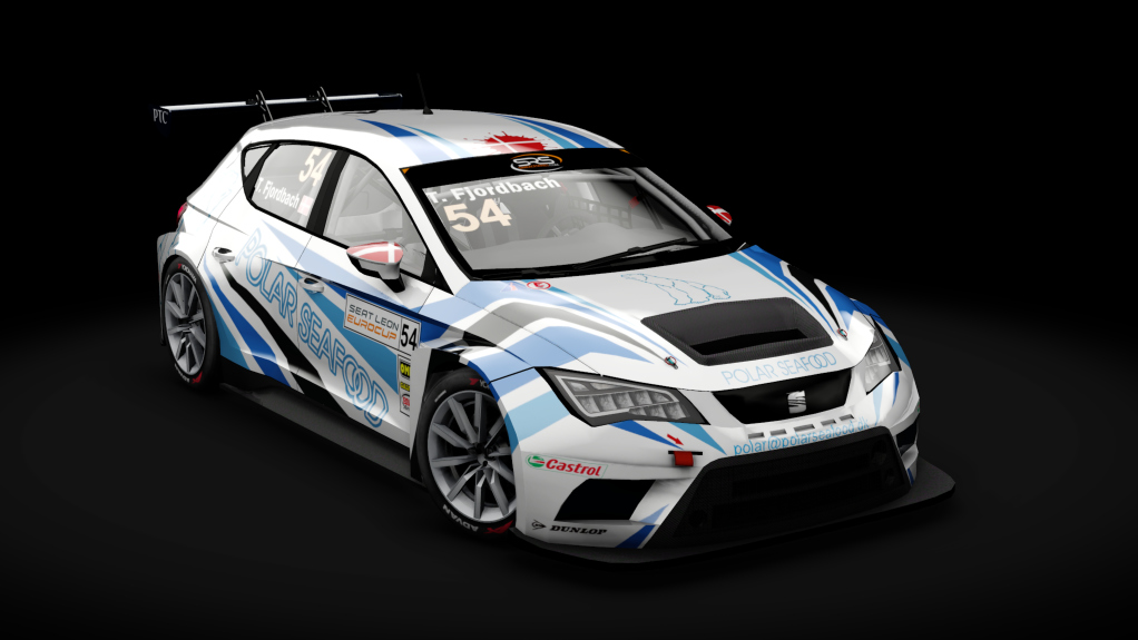 Seat Leon EuroCup, skin 54_FJORDBACH