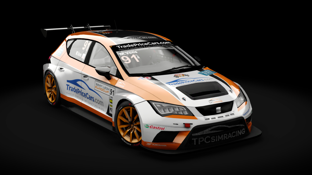 Seat Leon EuroCup, skin marek_vons