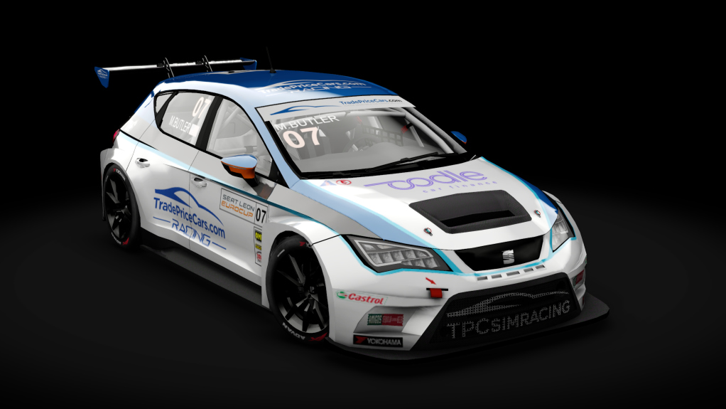 Seat Leon EuroCup, skin michael_butler