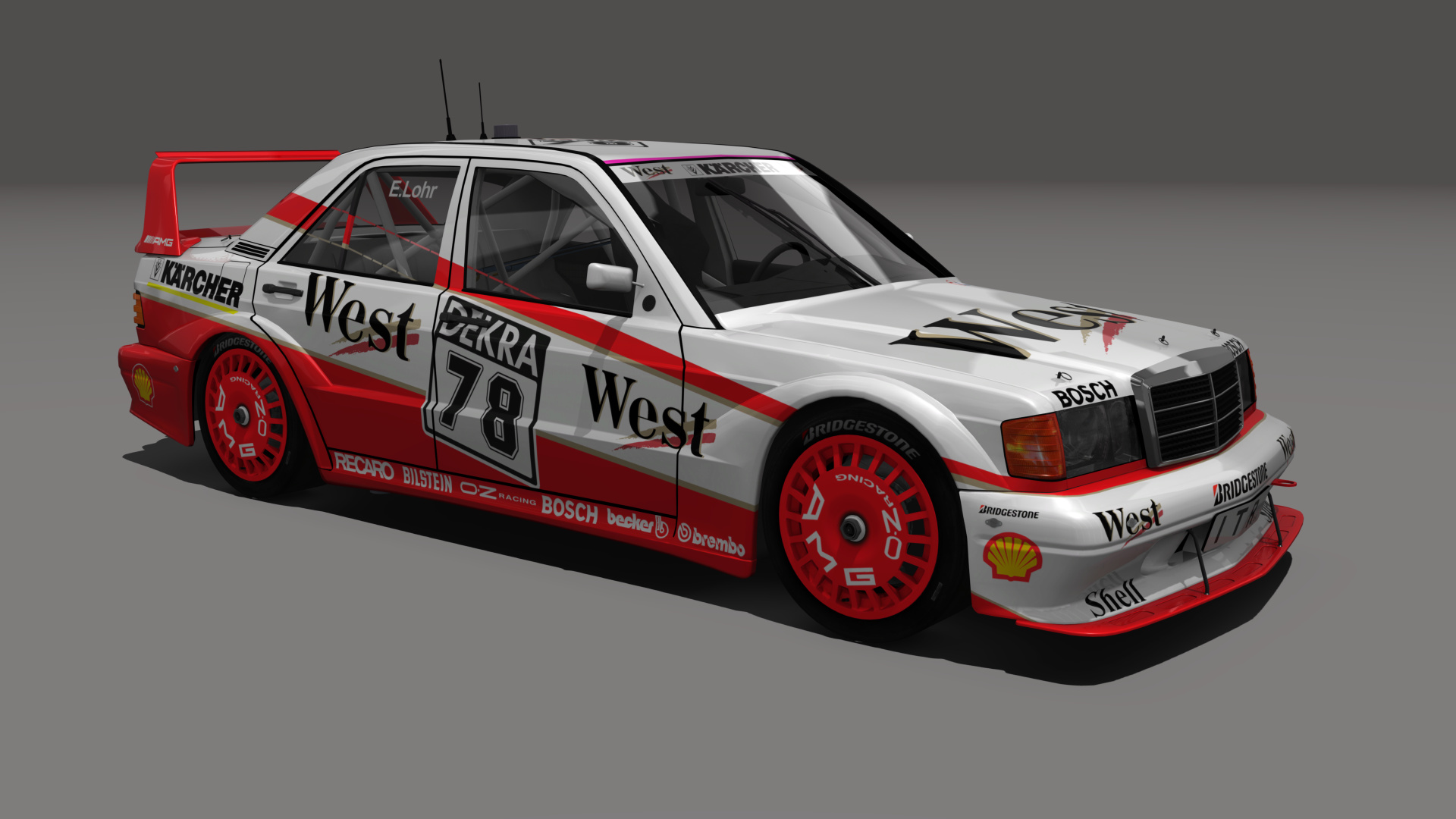 T78 190E Evo2 DTM, skin 78_lohr