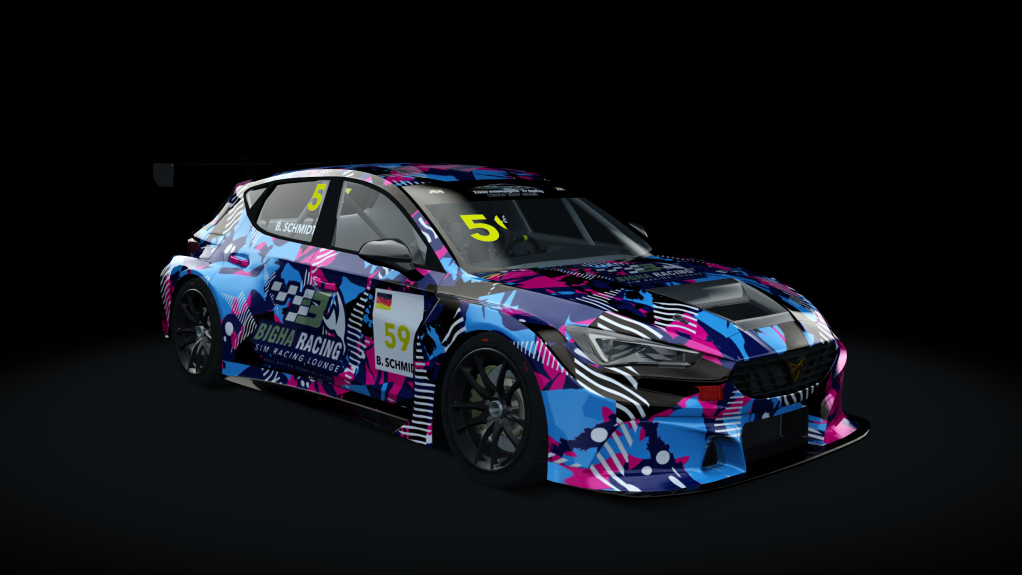 Cupra Leon Competicion TCR, skin TWT_S23_59_B_Schmidt