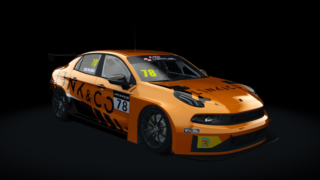 Lynk & Co 03 TCR, skin 78_orange_co