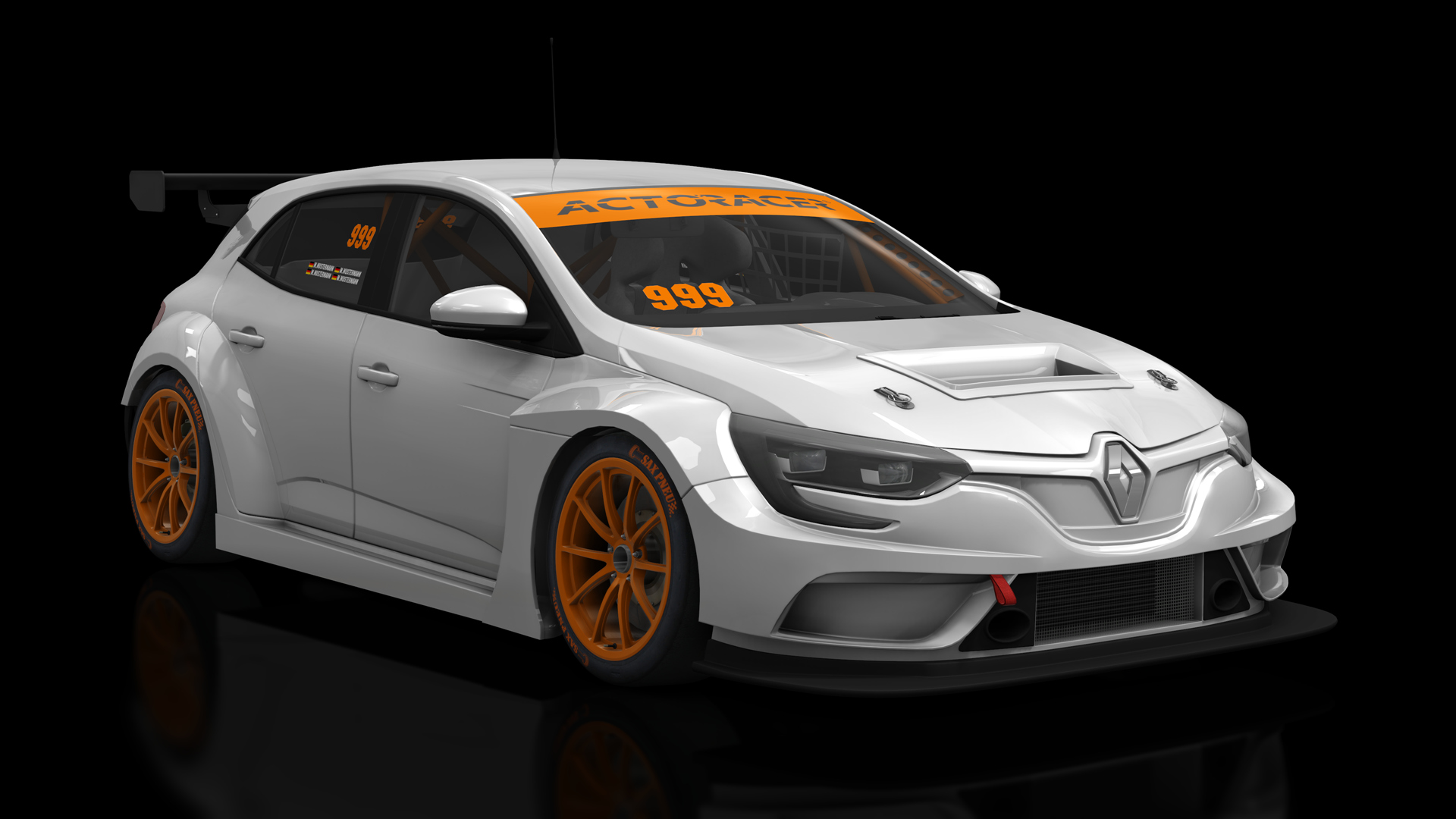 Renault Megane RS TCR, skin tcr_megane