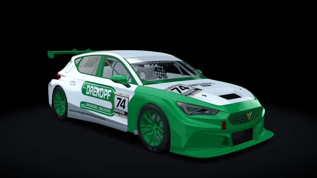 Cupra Leon Competición 2022, skin 74muldursu