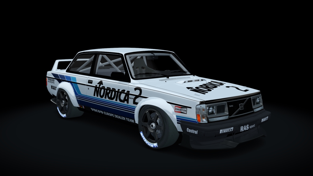 Volvo 240 Time Attack, skin nordica2